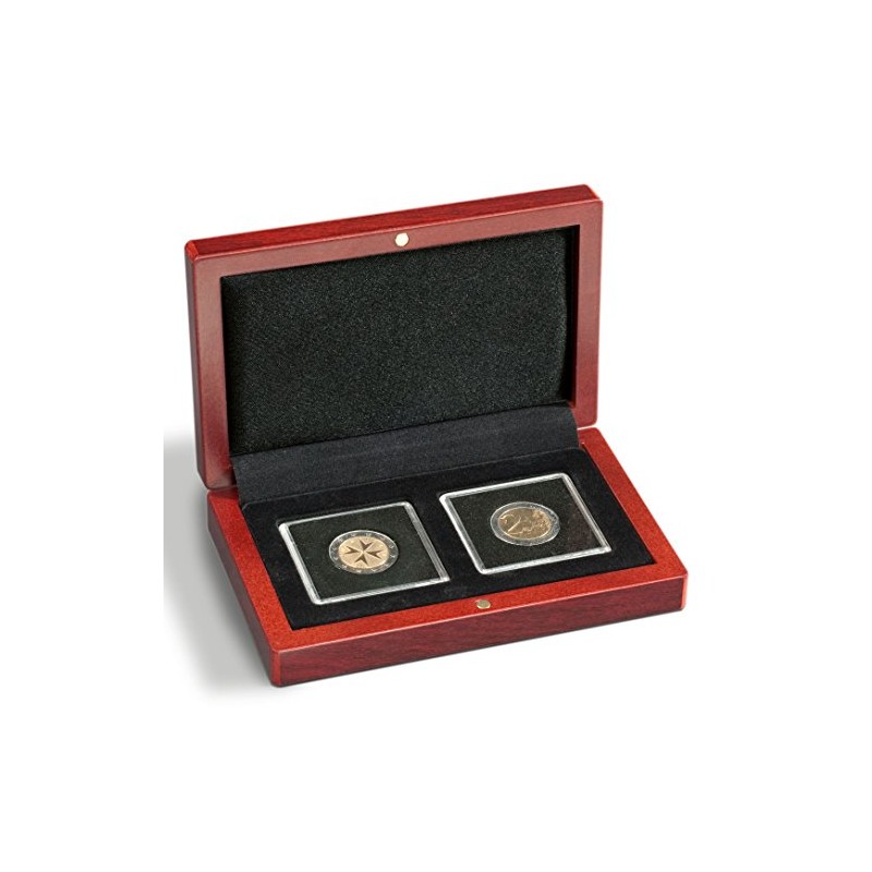 Small Coin Box VOLTERRA, for 2 QUADRUM