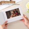 EclatView Books (LOVE-Beige) Video greeting Card Book - Luxury Linen