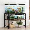 MAHANCRIS 40-50 Gallon Fish Tank Stand, Aquarium Stand with 2-Tier