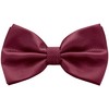 BomGuard Mens Adjustable Bow Tie Pre-Tied with Hook Closure, Suit