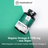 HealthyWorld Vegan Omega-3 1100 mg - Oil from Schizochytrium Algae