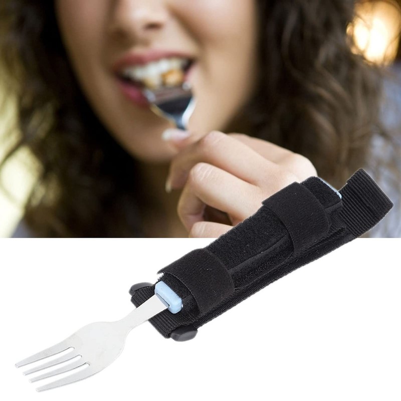 Comfortable Grip Fork, Elderly Spoon Fork, Anti Slip Handle Design