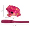 Cozinest 4" Wooden Frog Percussion Instrument Wood Frog Guiro Rasp