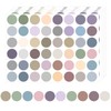 STARLIBOO Dot Stickers - Morandi Color Code Labels, 1in Round,