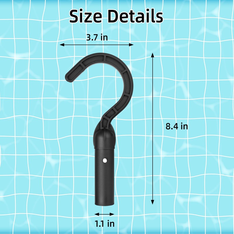 Pool Hook for All Robotic Pool Cleaner, Pool Accessories Hook