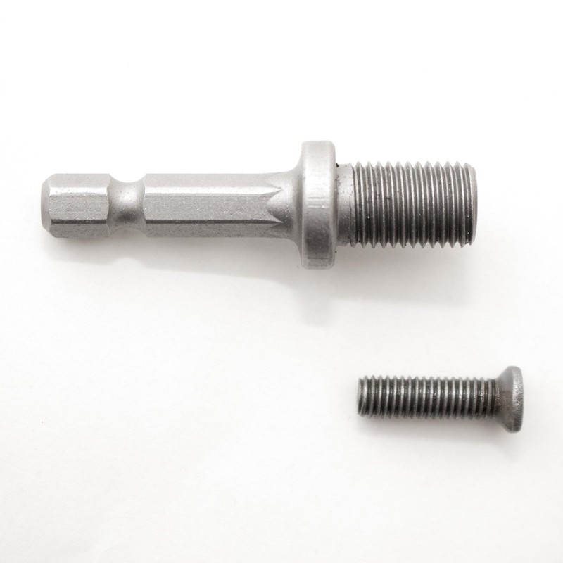 Volkers Hex 1/4-Inch Drill Chuck Adaptor for 3/8 x 24