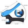 Hydrogarden 2-Piece Drip Irrigation Pipe Hole Punch Tool for 16/20