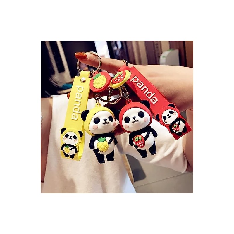 [AIXUAN] Degal Cute PVC Panda Keychain Idea New Year Present