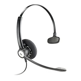 Plantronics 79180-13 HW111N Blackwire Headphones Black