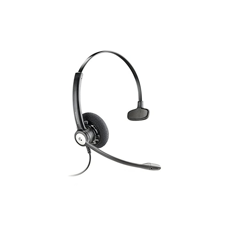Plantronics 79180-13 HW111N Blackwire Headphones Black