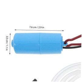 SUPVOX Quiet Air Pump for Small Fish Tank Mini Aquarium Oxygen Pump Air Stone Aerator for Freshwater and Saltwater