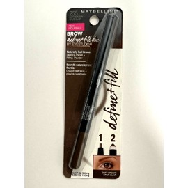 Maybelline New York New Maybelline Brow Define + Fill Duo Pencil Powder 255 Soft Brown