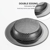 LASSHSWA Kitchen Sink Strainer Stainless Steel, Kitchen Sink Drain Strainer,
