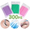 300 Microbrush Cepillo Lifting Extensión Pestañas Belleza F Surtido