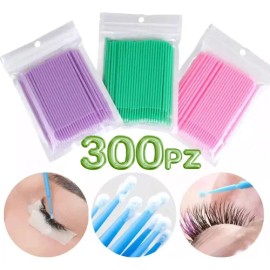 300 Microbrush Cepillo Lifting Extensión Pestañas Belleza F Surtido