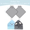 ROXANEPIG 2 Pack Hooded Baby Towels - Premium Ultra Soft