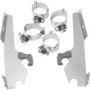 Memphis Shades Trigger Lock Mount Kit-Batwing - Exposed Forks/Polished
