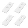 eMagTech 4pcs Bikes Swingarm Nylon Chain Runner Slider Protector 71x23x7mm