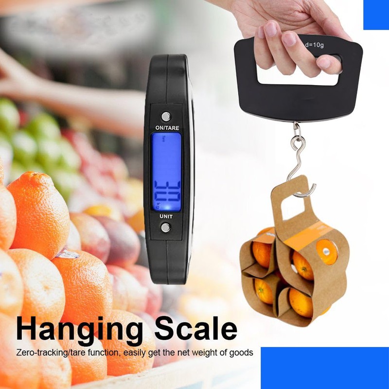 ProBytes Digital Luggage Weighing Scale - Precise Measurement, 10 Grams