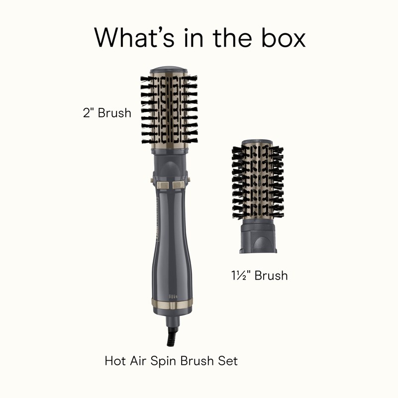 INFINITIPRO BY CONAIR Hot Air Styling Brush Set with 2-Inch