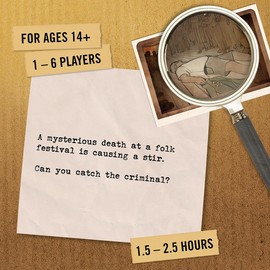 Hidden Games Crime Scene - Case No. 1 - The BARRIDALE CASE - Australia - Realistic Crime Scene Game, exciting Detective Game, Murder Mystery Game