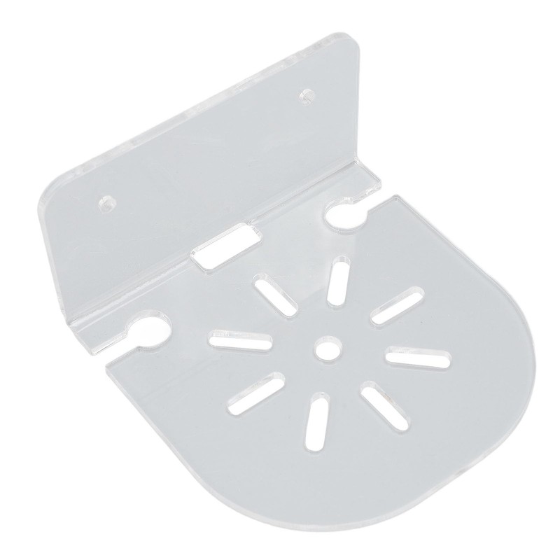 Acrylic Small Floating Shelf, Transparent Wall Mounted Holder, Mini Floating