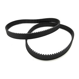 Turmberg3D GT2 Closed Timing Belt - 10 mm Wide - Length 630 mm - Pack of 2 Each - Fibreglass Pull Cord (630 mm)