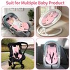 CXAFQ Pink Pram Cushion, Pillow Against Flat Head Baby, 67