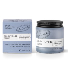 UpCircle Conditioner Crème with Rosemary Oil + Vitamin E – Gentle Formulation To Repair + Protect – Bamboo Extract + Orange Peel – Natural, Vegan + Cruelty-Free