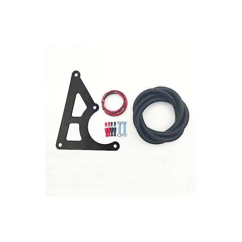 ZORASEN Brake Booster Air/Vacuum Pump Relocation Mounting Bracket Kit Fit