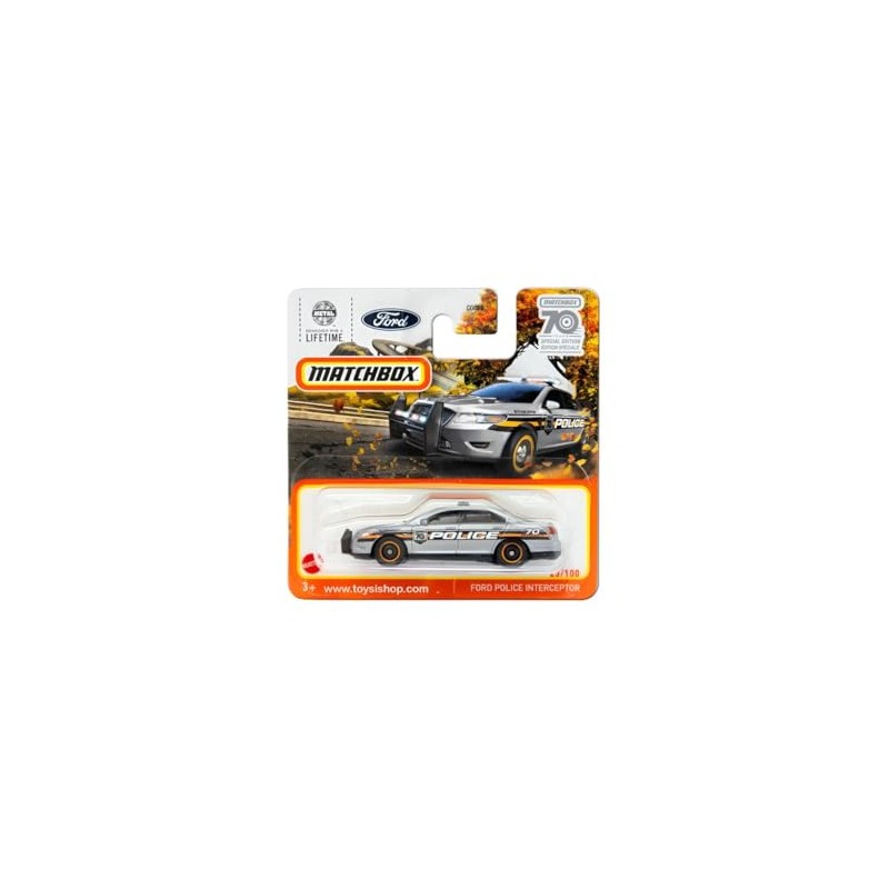 Matchbox Ford Police Interceptor, 70 Years Special Edition 23/100