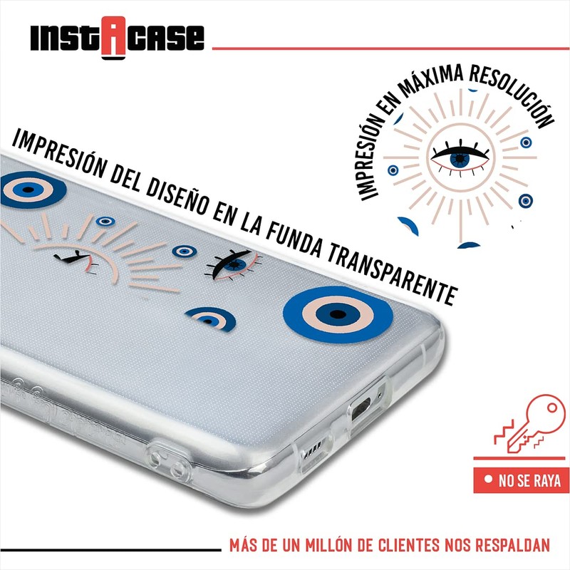 INSTACASE Funda para M5 Personalizada con Ojo Turco antigolpes, Case