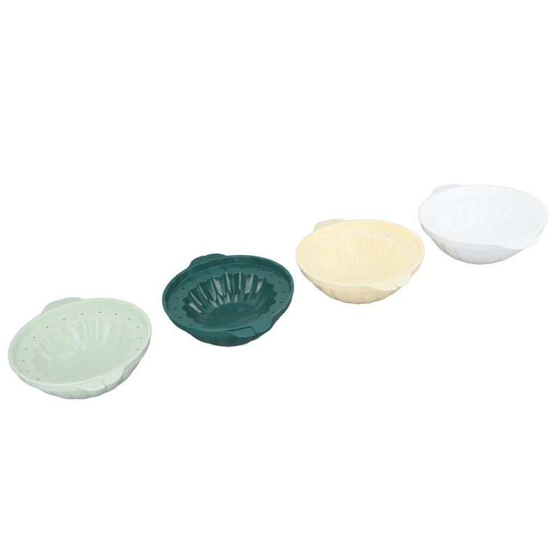 Ice Bowl Containers Mold Light Green Dark Green White Yellow