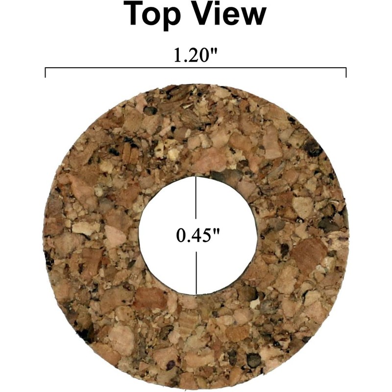 Creative Hobbies® White Pump Dispenser Has Cork Stopper for Easy