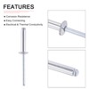 DTGN 5mm x 20mm (DXL) Blind Rivets - 120Pack -
