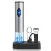 CIRCLE JOY 5-in-1 Electric Wine Opener Gift Set Stainless Steel