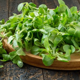 Outsidepride Corn Salad Seeds - 2000 Pcs. Annual, Frost-Tolerant & Low Maintenance, Vegetable Seeds for Planting Edible, Succulent Spoon-Shaped Foliage for Culinary Uses & Easy Growth