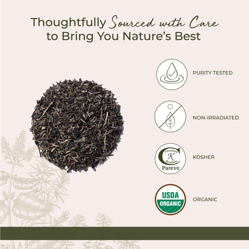 Starwest Botanicals Organic Plantain Leaf - Natural Loose Leaf Herbal