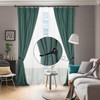 KAMANINA Decorative Curtain Drapery Holdbacks, Window Curtain Holdbacks, Marbled Finials,