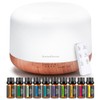 InnoGear Aromatherapy Diffuser & 10 Essential Oils Set, 500ml Essential