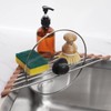 Tomorotec Triangle Roll Up Dish Drainer Corner Small Foldable Stainless