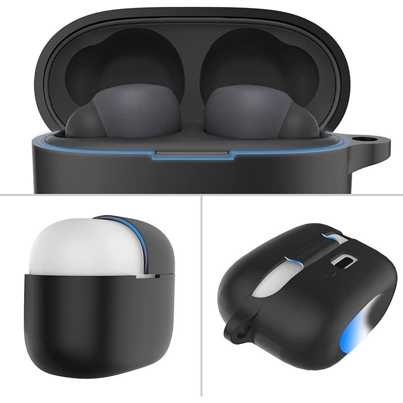 USTIYA Funda para Sony LinkBuds S Case Silicona Protectora de