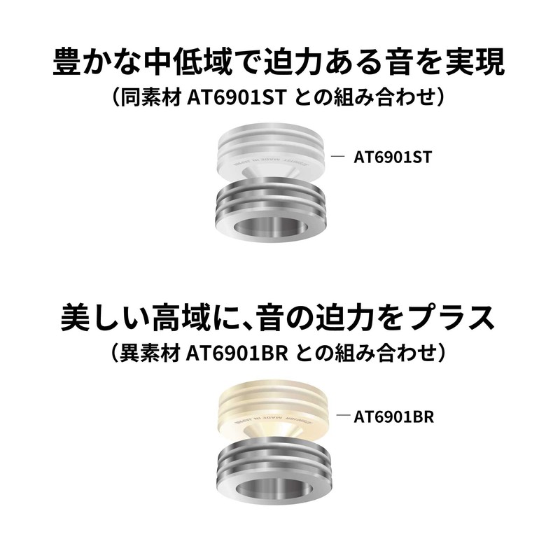 Audio-Technica AT6902ST Spike Base Insulator, 6-Pack Record Player