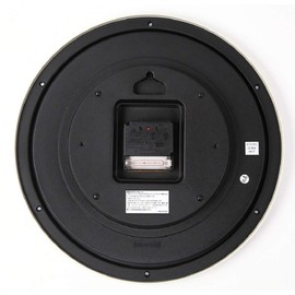 Mag (Mag) Atomic Wall Clock rozuberugu Silver Metallic (Silver) w – 705 SM – Z