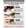 HIBINO Japanese Pull Saw 7” Ryoba Hand Saw | Quick-Cut