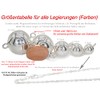 My Home Crystal - Ball Magnetic Clasp, Chain Extension 925