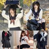 Good 2-Piece Set, Super Long, For Sailor Uniforms, Simple, Scarf,