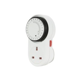 MERCURY TMR2 24 Hour Mechanical Timer Socket