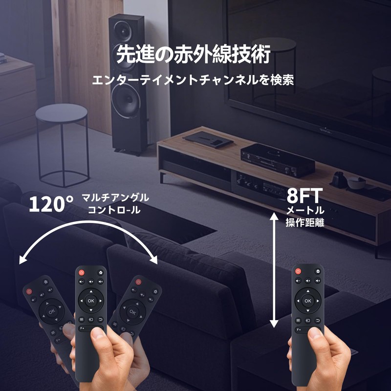 Projector Remote Control for Tecaki Projector A12