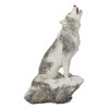 Woodlands Wildlife Mystical Alpha Snow Arctic Wolf Howling At The